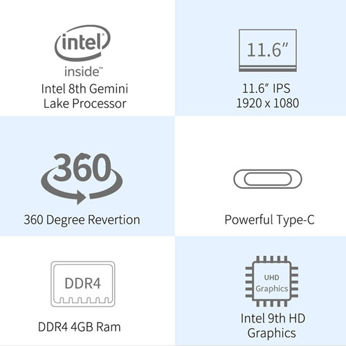 Jumper EZbook X1s-Funktionen
