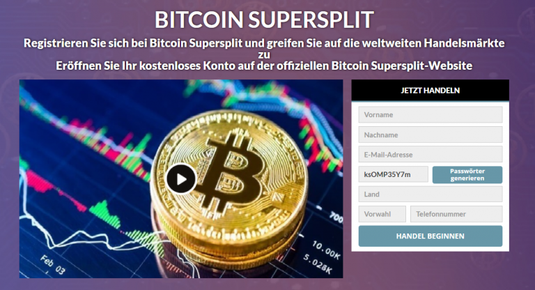 Bitcoin Supersplit Überprüfung 2022 Seriöser Anbieter oder Scam?0 (0)