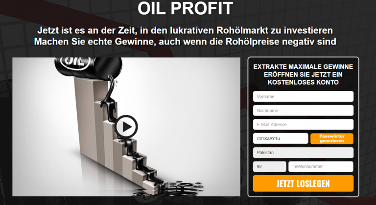 Oil Profit Rückblick 2022 Seriöser Anbieter oder Scam?0 (0)