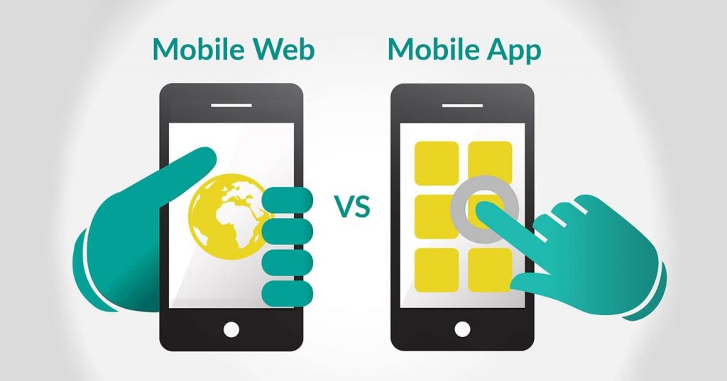 Sitio web vs aplicación móvil