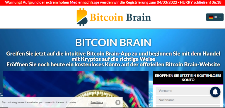 Bitcoin Brain  Überprüfung: Erkennen Sie die Handelsplattform im Detail0 (0)