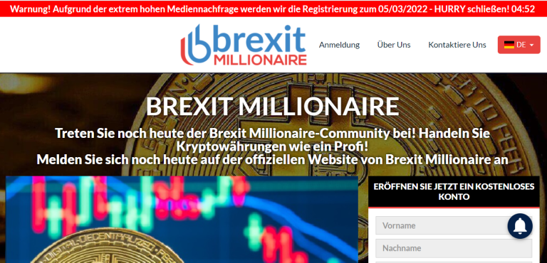 Brexit Millionaire  Review: Ist es legitim?0 (0)