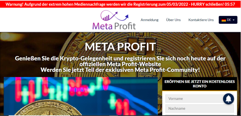 Meta Profit Überprüfung: Eine Handelssoftware mit einzigartigen Fähigkeiten!0 (0)
