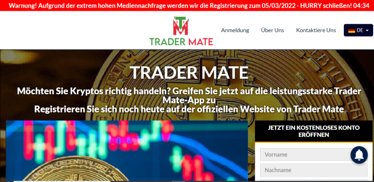 TradeMate Überprüfung: Verdienen Sie Millionen von Dollars!0 (0)